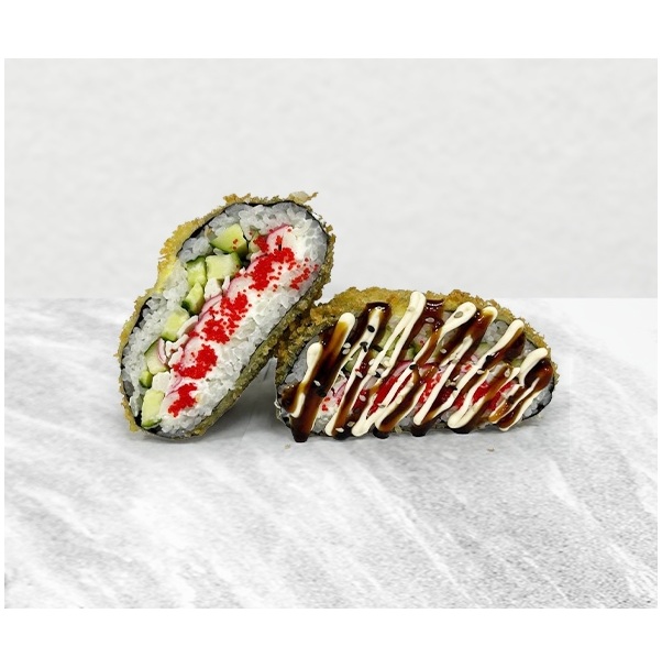 Фото Суши бургер с крабом