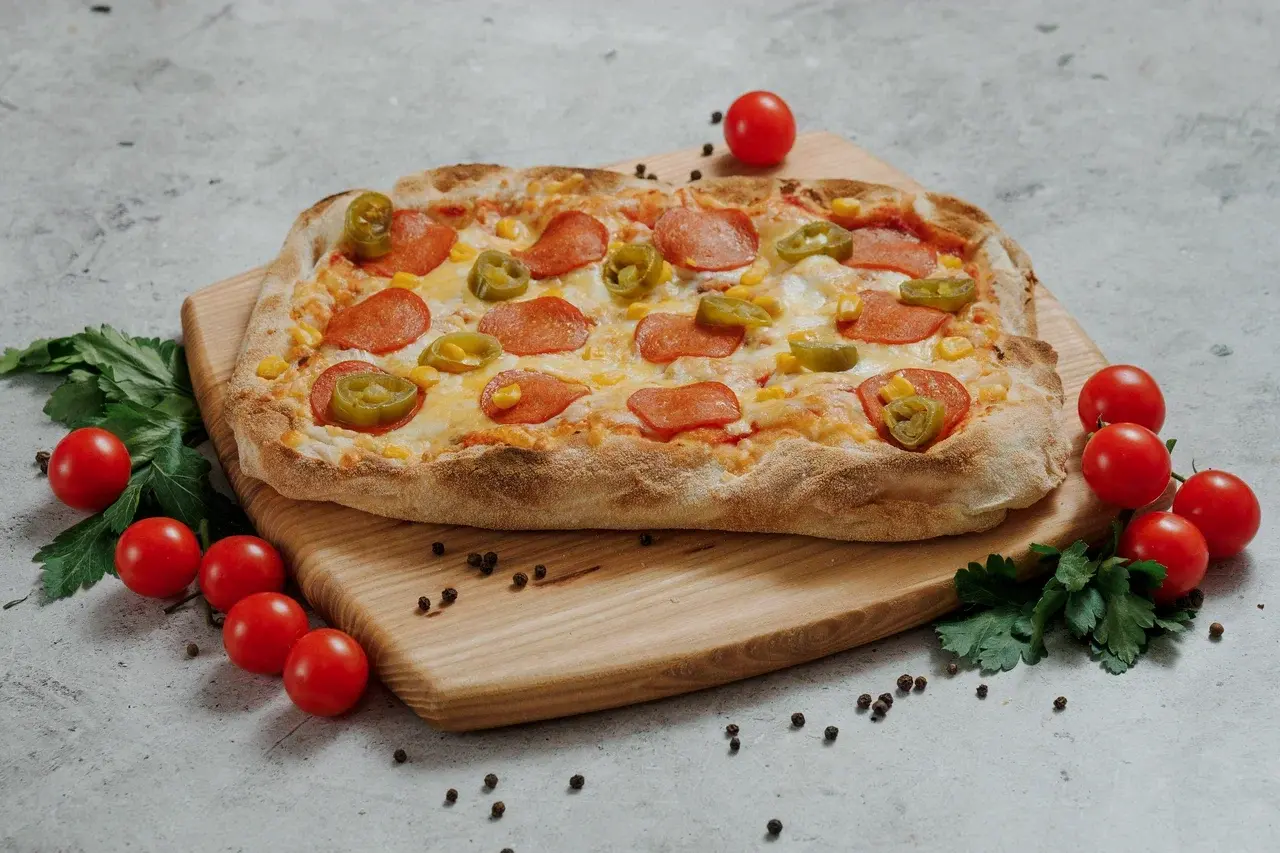 Фото Римская пицца Чили чоризо