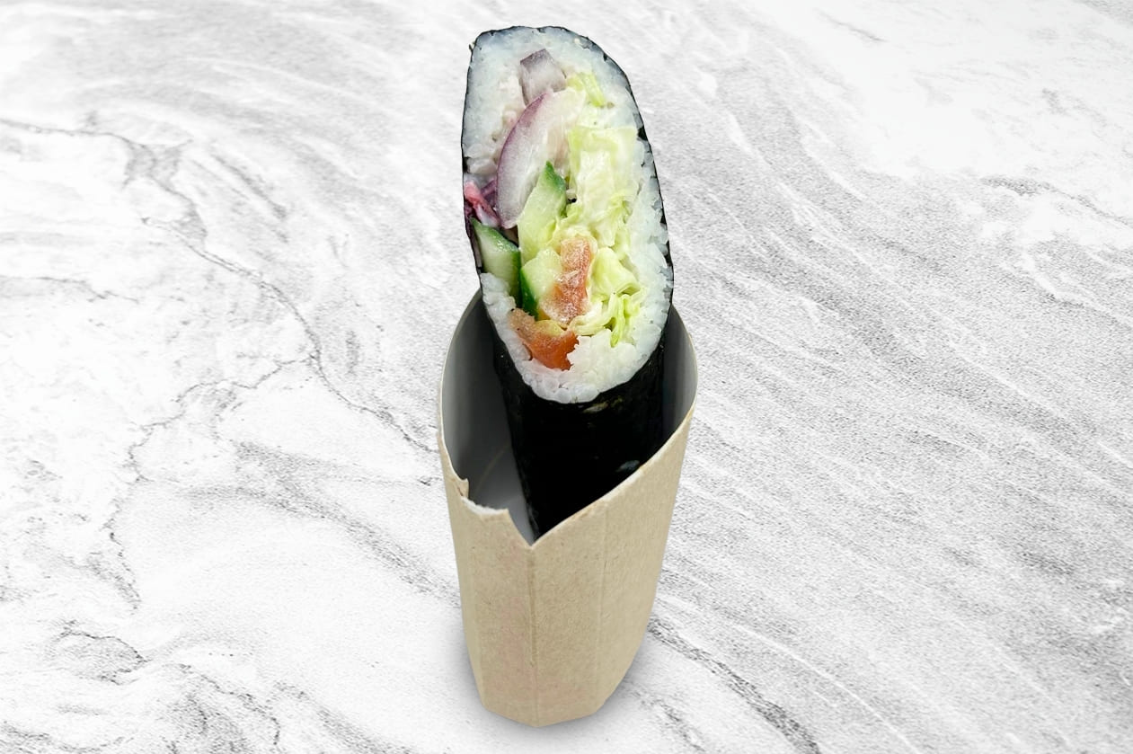 Фото Стрит ролл с овощами