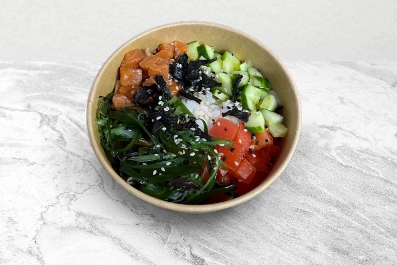 Фото Поке с лососем